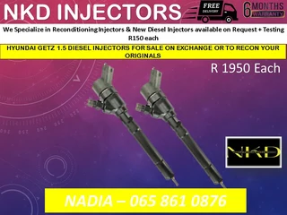 Hyundai Getz Diesel Injectors For Sale On Exchange Or To Recon