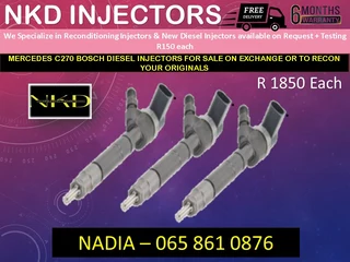 Mercedes C270 Diesel Injectors For Sale On Exchange With 6 Months Warranty