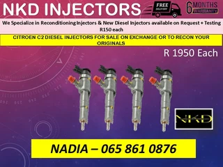 Citroen C2 Diesel Injectors For Sale On Exchange With 6 Months Warranty