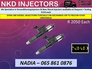 Dyna 300 Diesel Injectors For Sale On Exchange Or To Recon With Warranty