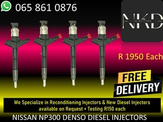 Nissan Np300 Diese Injectors For Sale Or Recon
