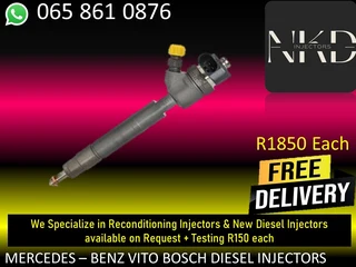 Mercedes Benz Vito Diesel Injectors For Sale