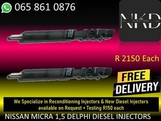 Nissan Micra Diesel Injectors For Sale