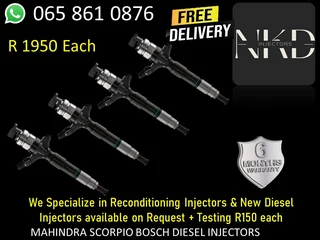 Mahindra Scorpio Diesel Injectors For Sale On Exchange Or Reconditioning