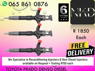 Toyota Prado Diesel Injectors For Sale On Exchange