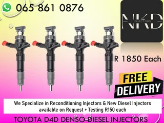 Toyota D4d Diesel Injectors For Sale On Exchange