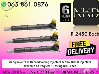 Mercedes C270 Diesel Injectors For Sale