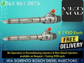 Kia Sorento Diesel Injectors For Sale Or To Recon