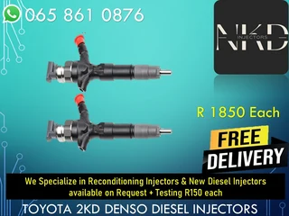 Toyota 2kd Diesel Injectors For Sale On Exchange