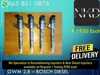 Gwm 2.8 Diesel Injectors For Sale On Exchange Or To Recon