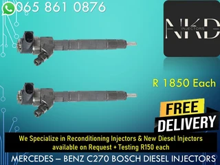 Mercedes C270 Diesel Injectors For Sale On Exchange Or To Recon