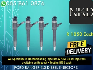 Ford Ranger 3.0 Diesel Injectors For Sale Or To Recon