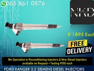 Ford Ranger 3.2 Diesel Injectors For Sale On Exchange With 6 Months Warranty