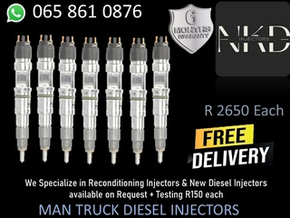 Man Truck Injectors For Sae On Exchange Or Recon