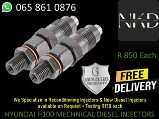 Hyundai H100 Diesel Injectors For Sale On Exchange Or To Recon With Warranty