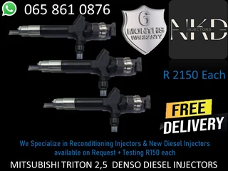 Mitsubishi Triton Diesel Injectors For Sale On Exchange Or Recon