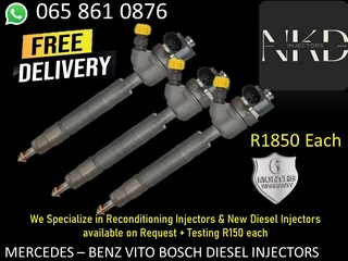 Mercedes Vito Diesel Iinjectors For Sale