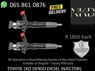Toyota 2k Diesel Injectors For Sale On Exchange Or Recon