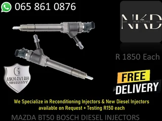 Mazda Bt50 3.0 Tdci Diesel Injectors For Sale Or Recon