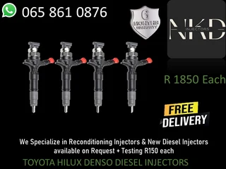 Toyota Hilux Diesel Injectors For Sale On Exchange Or Recon With Test Reports