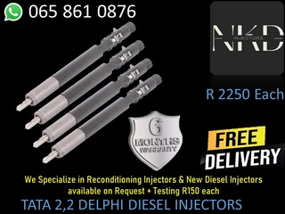 Tata 2.2 Delphi Diesel Injectors For Sale On Exchange Or Recon