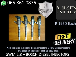 Gwm 2.8 Diesel Injectors For Sale On Exchange