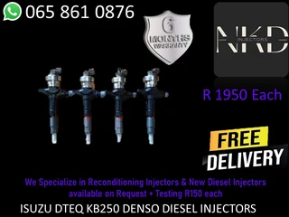 Isuzu Dteq Diesel Injectors For Sale Or Recon