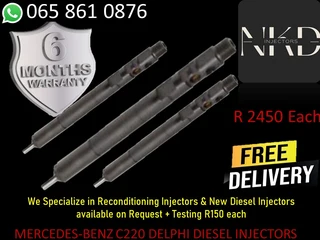 Mercedes C220 Delphi Injectors For Sale On Exchange