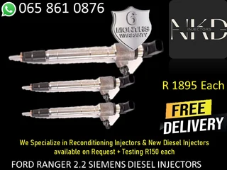 Ford Ranger 2.2 Siemens Diesel Injectors For Sale Or Recon