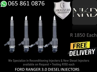 Ford Ranger 3.0 Tdci Diesel Injectors For Sale On Exchange Or Recon