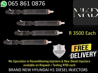 New Hyundai H1 Delphi Diesel Injectors For Sale
