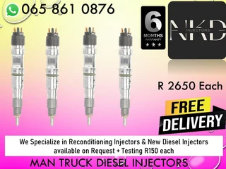 Man Diesel Injectors For Sale On Exchange Or Recon