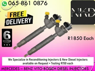 Mercedes Vito Diesel Injectors For Sale On Exchange