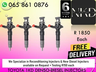 Toyota 1kd Diesel Injectors For Sale On Exchange