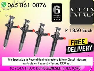 Toyota Hiux Diesel Injectors For Sale On Exchange Or Recon