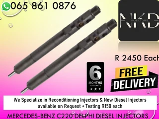 Mercedes C220 Diesel Injectors For Sale