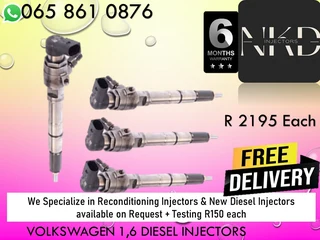 Volkswagen 1.6 Diesel Injectors For Sale On Exchange