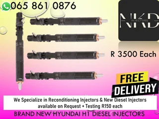 Hyundai H1 Delphi Diesel Injectors For Sale