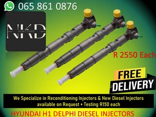 Hyundai H1 Delphi Diesel Injectors For Sale On Exchange Or Recon