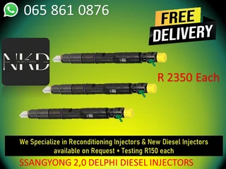 Ssangyong Diesel Injectors For Sale Or Recon