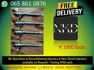 Mahindra Diesel Injectors For Sale On Service Exchange Or Recon