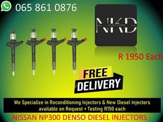 Nissan Np300 Diesel Injectors For Sale Or Reconditioning