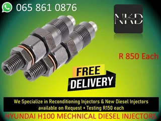 Hyundai H100 Diesel Injectors For Sale On Exchange Or Reconditioning Your Own