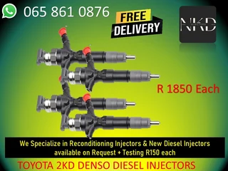 Toyota Injectors For Sale Or Reconditioning
