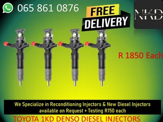 1kd Diesel Injectors For Sale