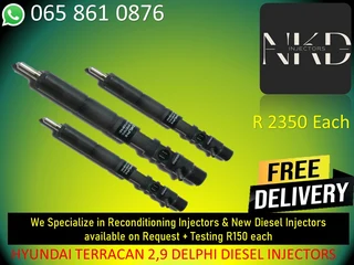 Hyundai Terracan Diesel Injectors For Sale On Exchange Or Recon