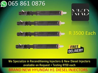 Hyundai H1 Delpji Injectors For Sale