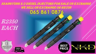 Ssangyong 2.0 Diesel Injectors For Sale On Excahnge With 6 Months Warranty