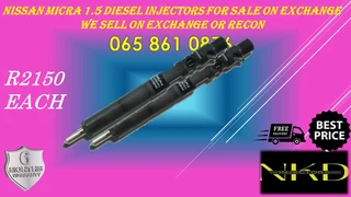 Nissan Micra 1.5 Diesel Injectors For Sale On Exchange With 6 Months Warranty