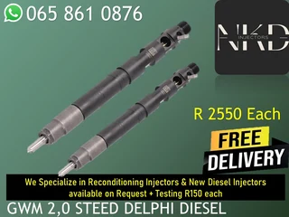 Gwm 2.0 Steed Diesel Injectors For Sale On Exchange Or To Recon